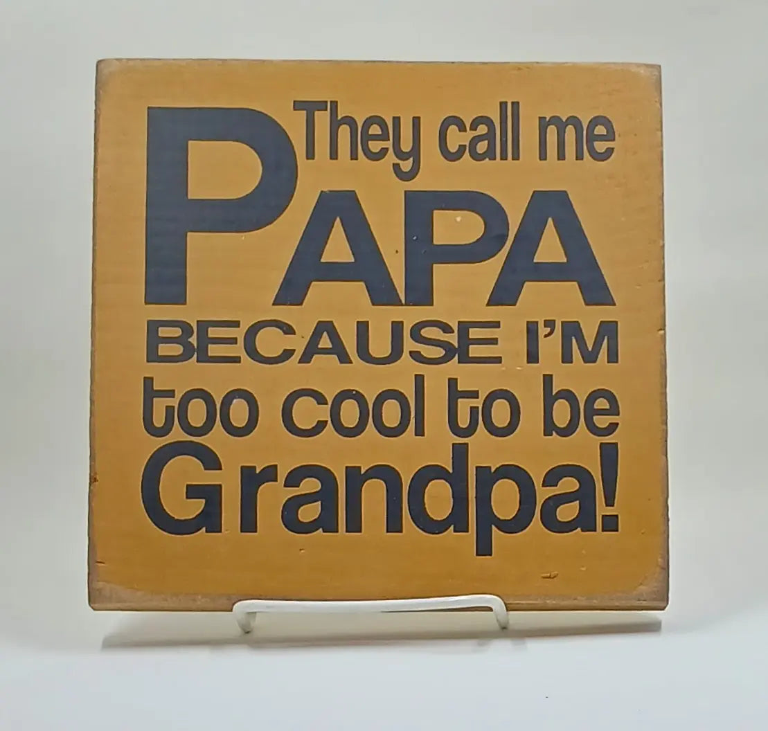 PaPa Sign Round The Mountain Gift Shop