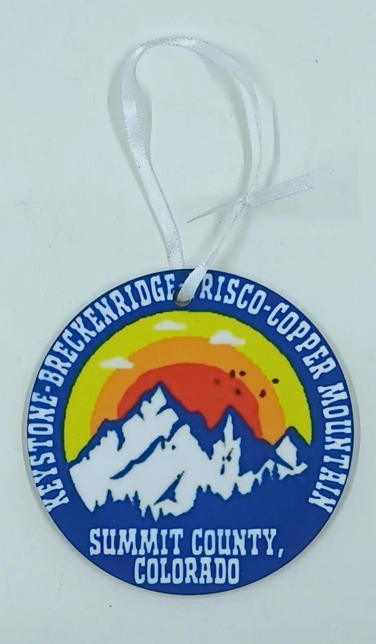 Unique Christmas Ornament Round The Mountain Gift Shop