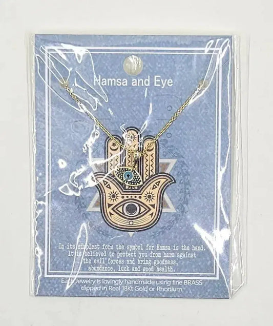 Evil Eye Necklace for Protection Round The Mountain Gift Shop