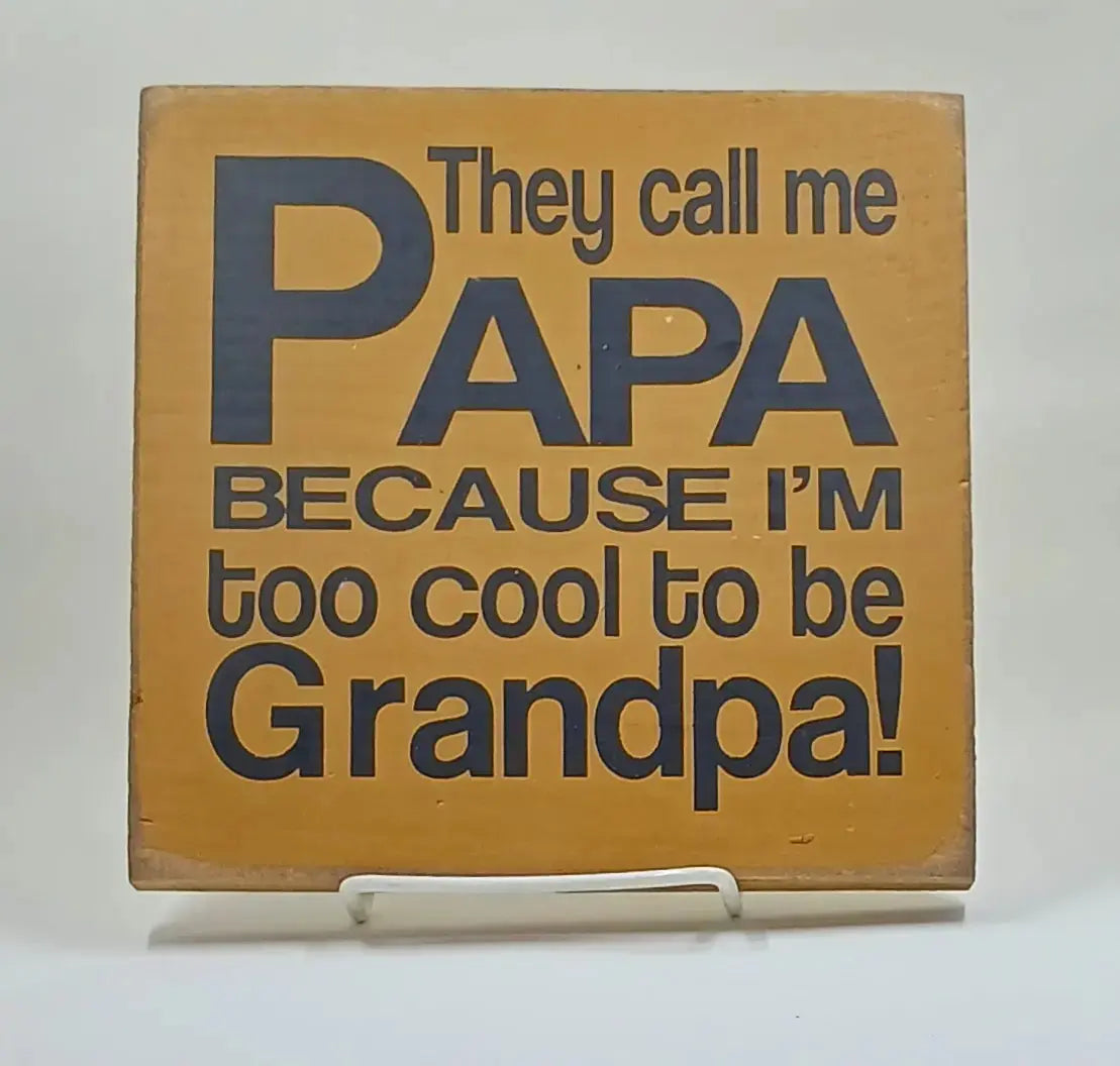 PaPa Sign Round The Mountain Gift Shop